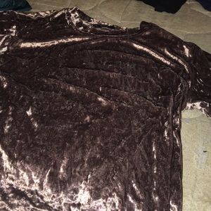 Velvet shirt